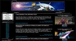Desktop Screenshot of anime-gundam.org